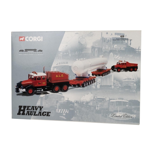 382 - Corgi Boxed limited edition Heavy Haulage model, scale 1:50, model 31013. A.L.E. - Scammell Contract... 