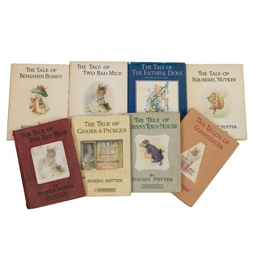 424 - Collection of approximately 30 Beatrix Potter books, including Benjamin Bunny, Jeremy Fisher and var... 