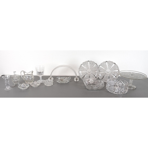 199 - The York Minster etched Stuart glass goblet 1972 (with paperwork) together with crystal and cut glas... 