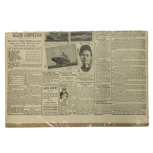 227 - Titanic signed print, 