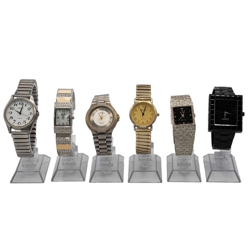 19 - Quantity of mixed quartz watches. Including: Legra Valencia, RB, KL, Geneva, Capitano Marino, Great ... 