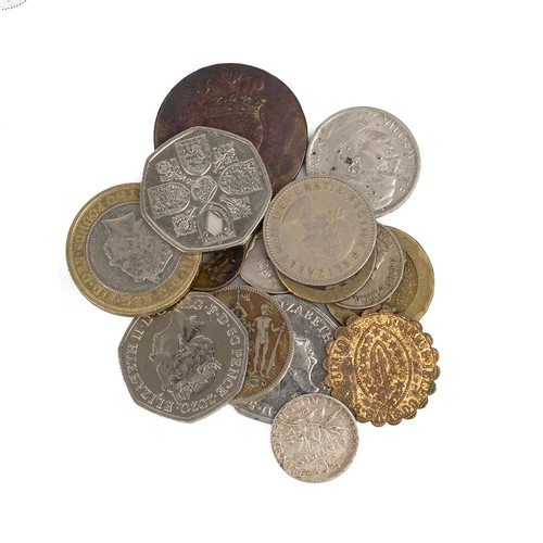 43 - Collection of 19th and early 20th Century coinage and hammered coins, including a Henry III hammered... 