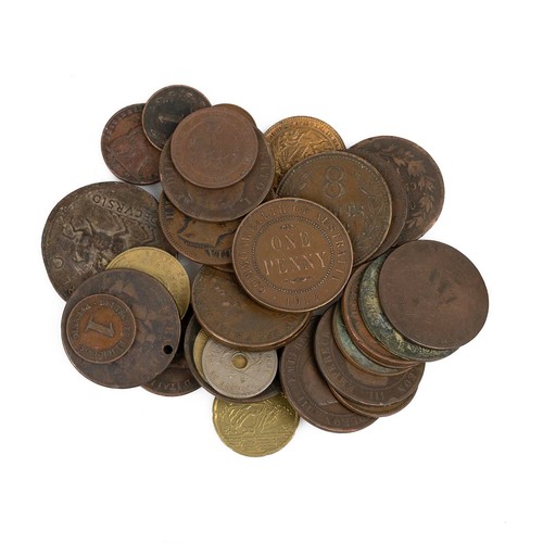 43 - Collection of 19th and early 20th Century coinage and hammered coins, including a Henry III hammered... 