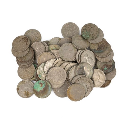 43 - Collection of 19th and early 20th Century coinage and hammered coins, including a Henry III hammered... 