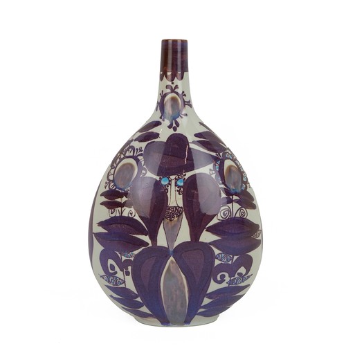 85 - Kai Christensen for Royal Copenhagen limited edition (170/2740) faience pottery vase, circa 1960's. ... 