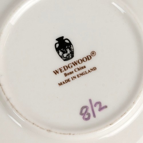 103 - Collection of cabinet cups and saucer sets to include 6 for Wedgwood, 5 unmarked, 2 for Mintons and ... 