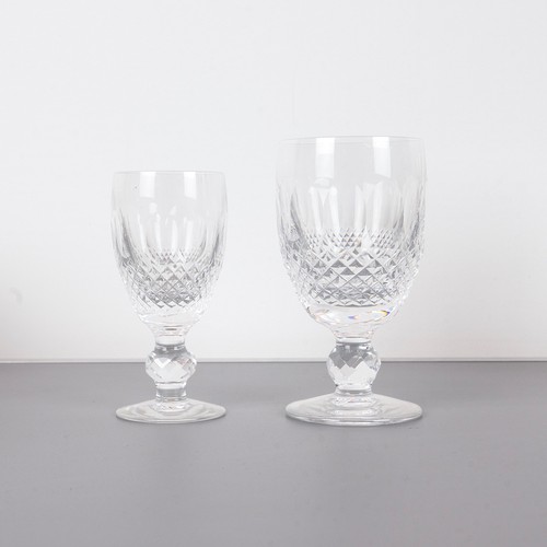 119 - Waterford Colleen pattern glasses to include 6 x claret, 8 x wine and 8 x port together with a set o... 