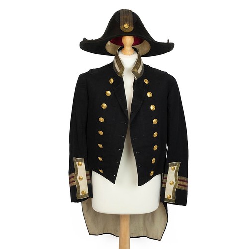 226 - Late 19th Century naval officers uniform. From the Cunninghame Graham collection and attributed to C... 