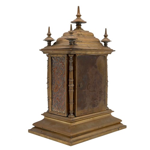 239 - Achille Brocot - a mid to late 19th century French two train mantel clock striking on a steel bell. ... 