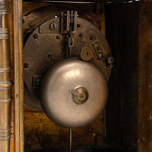 239 - Achille Brocot - a mid to late 19th century French two train mantel clock striking on a steel bell. ... 