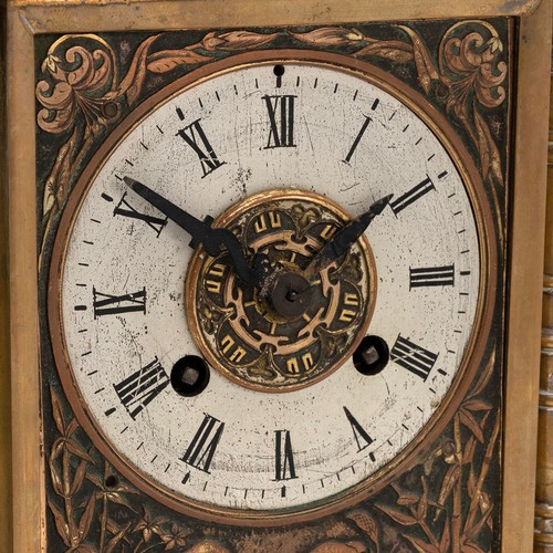 239 - Achille Brocot - a mid to late 19th century French two train mantel clock striking on a steel bell. ... 