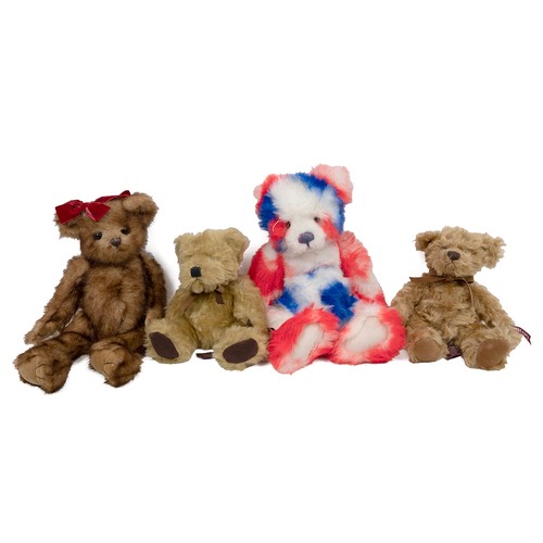 280 - Teddy Bears including: Charlie Bear 'Brit' code CB125092A with tags; Bearington Collection; and two ... 