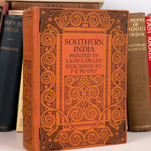 325 - Lady Lawley (illustrator) and F.E. Penny, 'Southern India' 1914 1st Edition, Black together with a c... 