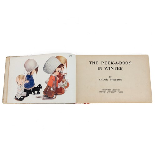 329 - Chloe Preston, 'The Peek-a-Boos in Winter', Humphrey Milford, Oxford University Press, c1919. Hardba... 