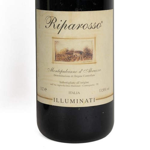 413 - Four Jeraboam bottles of red wine to include: 2000 Riparossa Montepulciano d' Abruzzo, 300cl 13.5% a... 