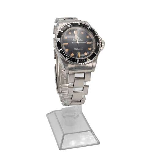 237 - Rolex Oyster Perpetual Submariner 1967 200m-660ft gents wristwatch. Ref 5513, Serial: 170xxxx.  40mm... 