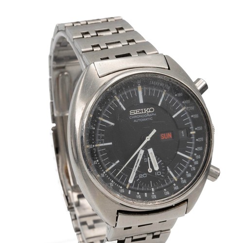 238 - Seiko gentleman's stainless steel watch 6139-7030, model no 291625 automatic chronograph