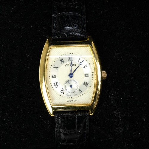 17 - Group of Wristwatches. Including: Zeitner Madison Gents quartz in box; ZeonTech automatic, 3ATM, in ... 