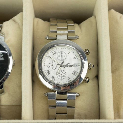 17 - Group of Wristwatches. Including: Zeitner Madison Gents quartz in box; ZeonTech automatic, 3ATM, in ... 