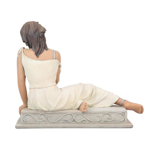 78 - Elisa limited edition (446/5000) 'Mayo' figurine on low plinth. Impressed marks to plinth and paper ... 