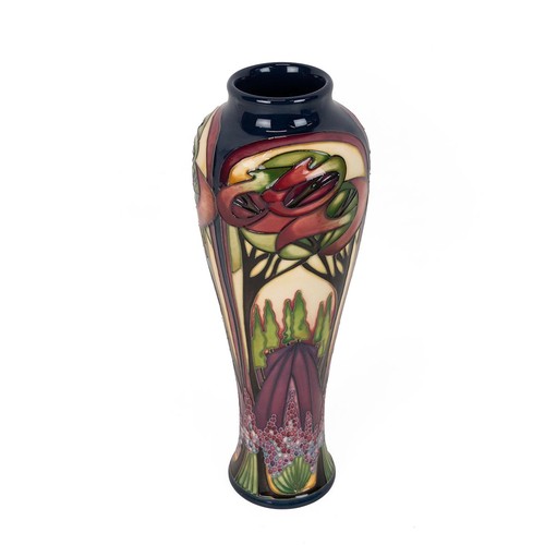 140 - Rachel Bishop for Moorcroft a 'Provence' vase shape 121/10 high baluster form, 2011, numbered editio... 