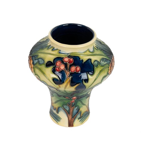 141 - Phil Gibson for Moorcoft 'Woodland Trail' vase shape 10/5, numbered edition (15) 2002, signed by the... 