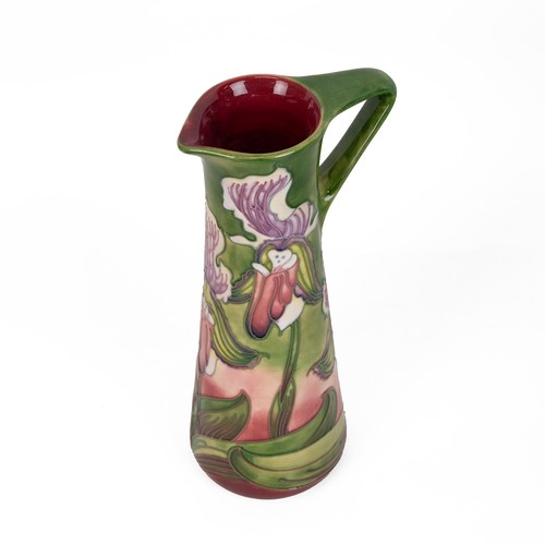 144 - Philip Gibson for Moorcroft 'Hortus' jug - dated Trial piece. Impressed Moorcroft mark, signed and d... 