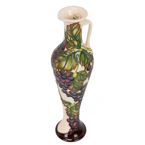 150 - Vicky Lovatt for Moorcroft 'Grapevine' ewer numbered edition (40) 2012 25th anniversary of ownership... 