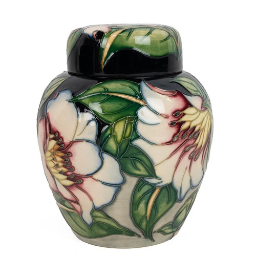 152 - Philip Gibson for Moorcroft 'Cavendish' Limited Edition (29/300) ginger jar 2001 with impressed Moor... 