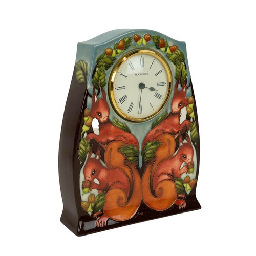 160 - Vicky Lovatt for Moorcroft 'Collecting Time' very limited edition (5/75) clock for the Moorcroft Col... 