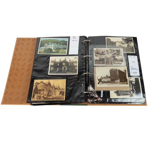 287 - A large collection of postcards relating to Barrow In Furness, to include architecture, travel inclu... 