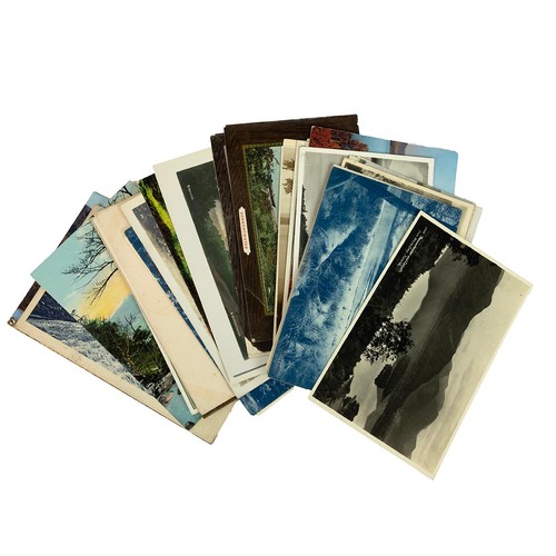 295 - A large collection of miscellaneous postcards from early to mid-20th Century, to include Edwardian i... 