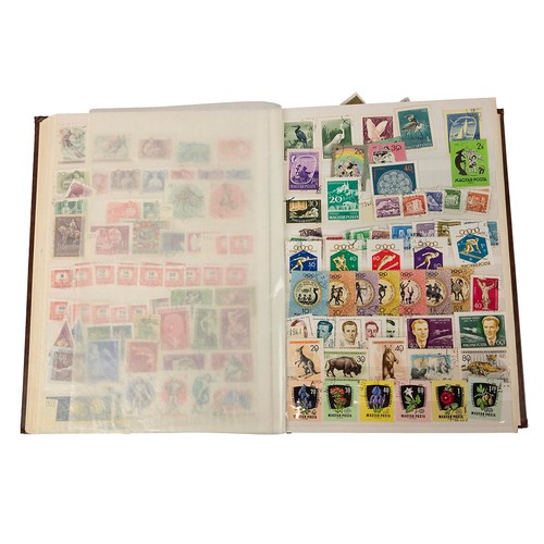 297 - Large Collection of world Stamps. 27 stock books containing multiple world-wide countries, a concent... 