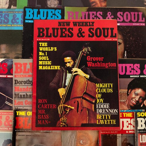 301 - Collection of Blues and Soul Magazines -'73-'78, along with various other magazines.