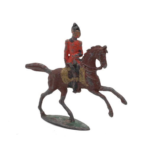 307 - Heyde or similar lead soldiers, late 19th Century. Depicts probably German and Scottish troops inclu... 