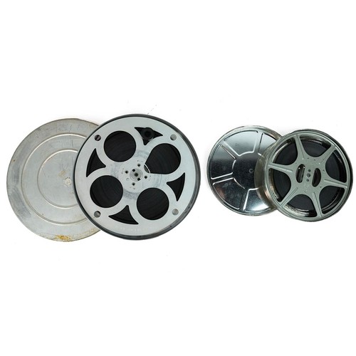 324 - Group of 9.5mm film cine reels. Written titles include: Matinee Idol; The New Adventures of Tarzan; ... 