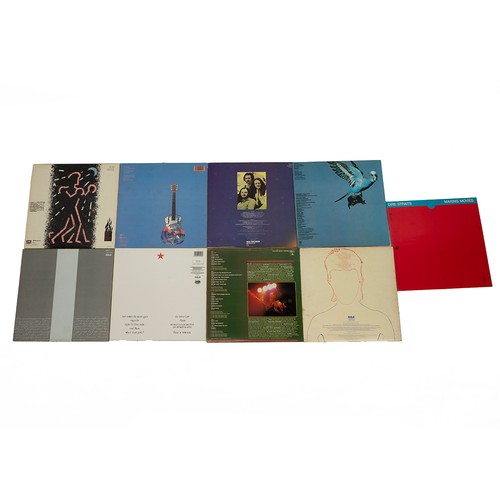 334 - Music Record LP bundle. Includes: David Bowie - Aladdin Sane, Let's Dance; Eurythmics - Touch, Sweet... 