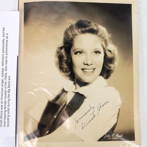 346 - T.V./film/music autographs to include, Jazz musicians, Cabell Calloway, Charlie Spivak, William Jame... 