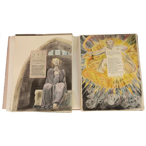 357 - 'William Blake's Water-Colour Designs for the Poems of Thomas Gray' Limited edition (295/400) deluxe... 