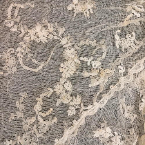 370 - An assortment of Victorian Cotton & Lace Petticoats and Christening Gowns to include a lace and ... 