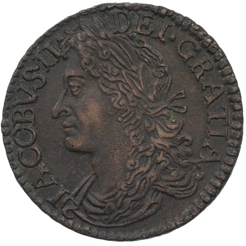 58 - Ireland, James II Gunmoney Halfcrown, large size, March 1690 (S 6579J), 'Mar:', 14.98g, Very Fine.