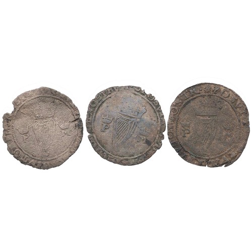 15 - Ireland, Mary and Philip Groats (3) - (S 6501), difficult to date, all Poor to Fair.