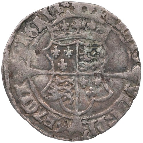 13 - Ireland, Henry VIII, second Harp issue (1540-1542) Groat, trefoil mintmark (S 6479), 2.34g, about Fi... 
