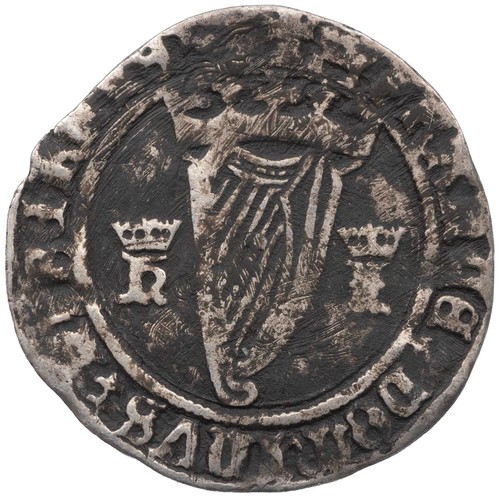 10 - Ireland, Henry VIII, first Harp issue (1534-1540) Groat, Henry and Jane Seymour initials (S 6473), 2... 