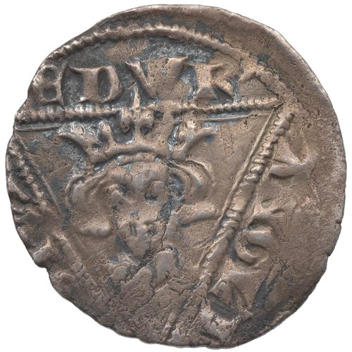 9 - Ireland, Edward I, second coinage (1279-1302) Penny, Dublin mint, type I, no punctuation in legend (... 