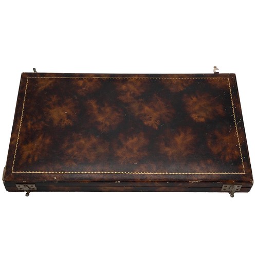 137 - A Samuel Hope vintage cased educational box showing the Stages in the Manufacture of a Wedding Ring,... 