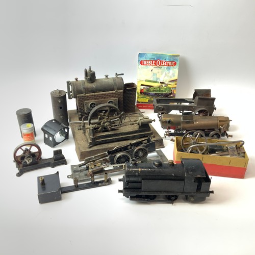 251 - Bowman Model 265 Spirit Fired O gauge live steam tank engine locomotive, together with an assortment... 
