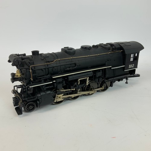 262 - Bassett Loweke O gauge Duke of York locomotive and tender, LMS 5600 tank and tender and A HO Scale l... 