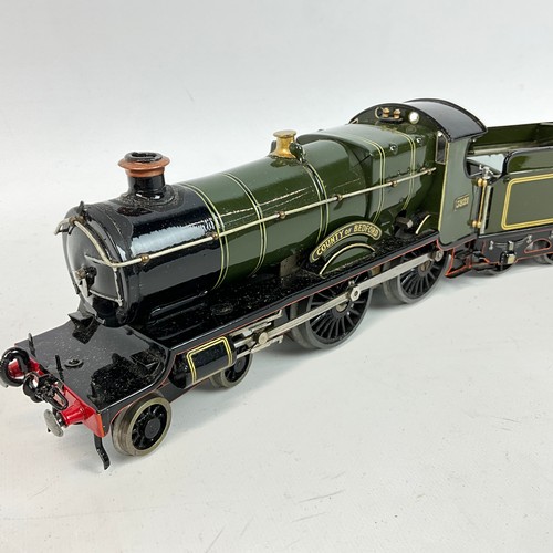 270 - O Gauge Great Western Railway 3821 4.40 'County of Bedford' locomotive and tender Livery Green.