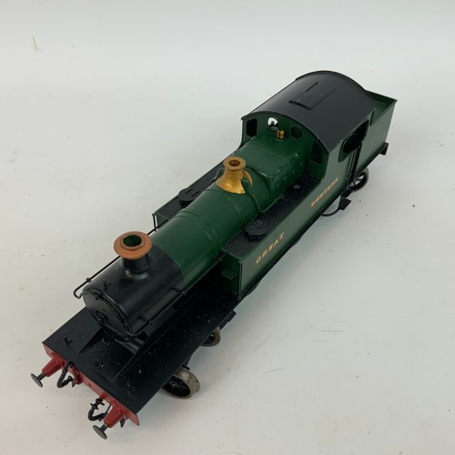 271 - Three O Gauge tank engines, two Great Western Railway in Livery Green and a Loco No3 Weston WC&P... 